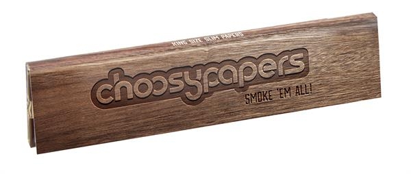 Choosypapers King Size Slim Zigarettenpapier "choosypapers Wood"